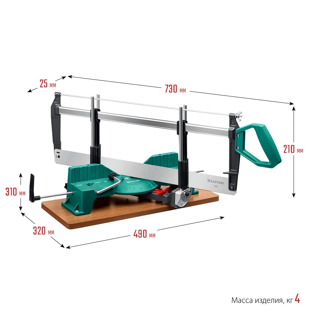 KRAFTOOL  Alligator 3D, 600 мм, стусло прецизионное поворотно-наклонное (15451-600) 15451-600