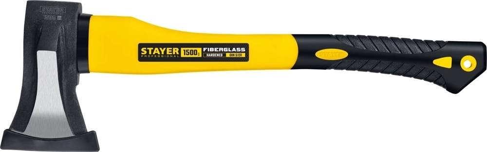 STAYER  FIBERGLASS, 1000/1500 г, 380 мм, кованый топор-колун, Professional (20623-10) 20623-10_z01