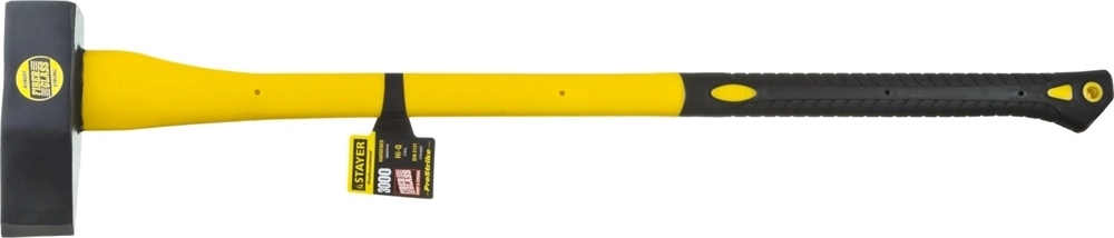 STAYER  FIBERGLASS, 3000/3800 г, 900 мм, тяжелый кованый колун, Professional (20624-30) 20624-30