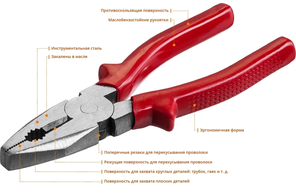 MIRAX  160 мм, плоскогубцы (22036-1-16) 22036-1-16