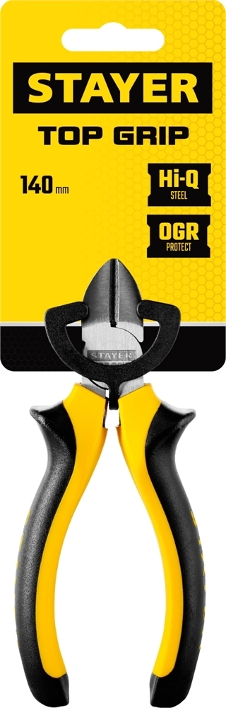 STAYER  TOPGrip,  140 мм, бокорезы (2205-5-14) 2205-5-14_z02