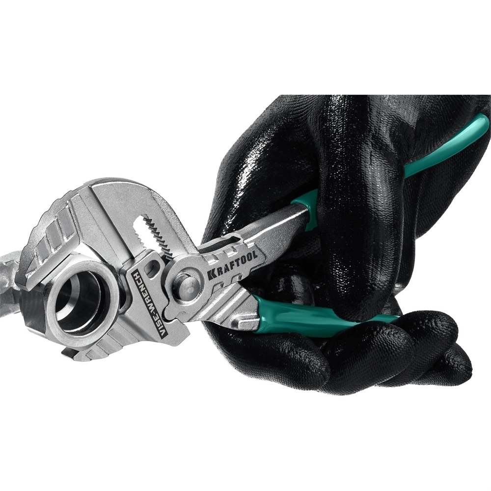 KRAFTOOL  Vise-Wrench, 180 мм, клещи переставные-гаечный ключ (22063) 22063