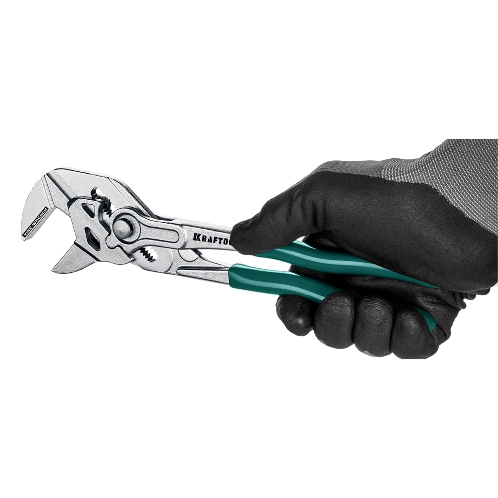 KRAFTOOL  Vise-Wrench, 250 мм, клещи переставные-гаечный ключ (22065) 22065