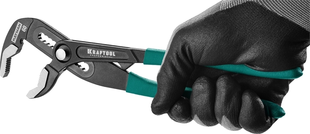 KRAFTOOL  KAYMAN, 250 мм, переставные клещи (22353-25) 22353-25