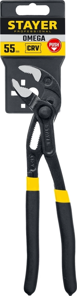 STAYER  Omega, 250 мм, переставные клещи, Professional (2239) 2239_z02