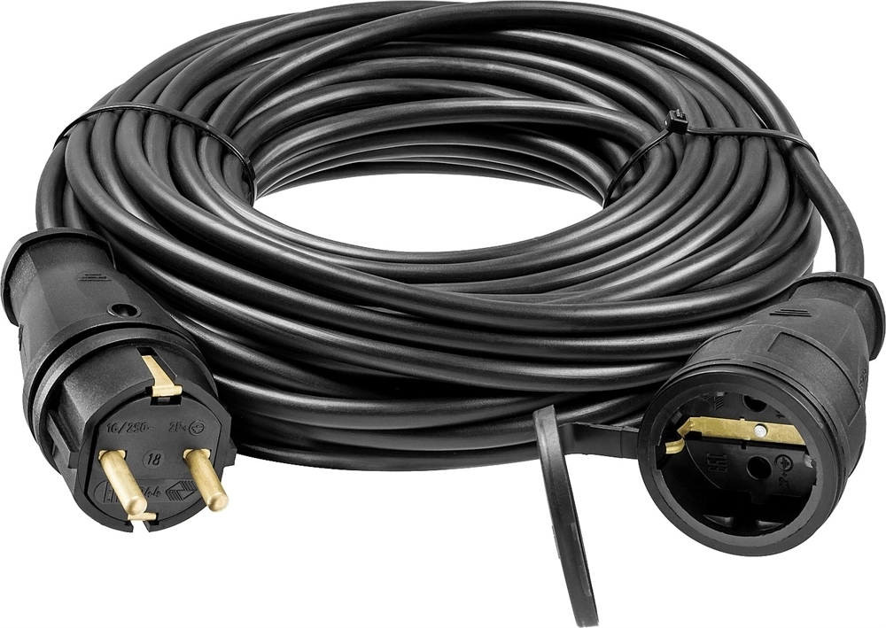 STAYER  RC-315, КГ, 3 x 1.5 мм2, 20 м, 3700 Вт, IP44, силовой удлинитель-шнур (55026-20) 55026-20