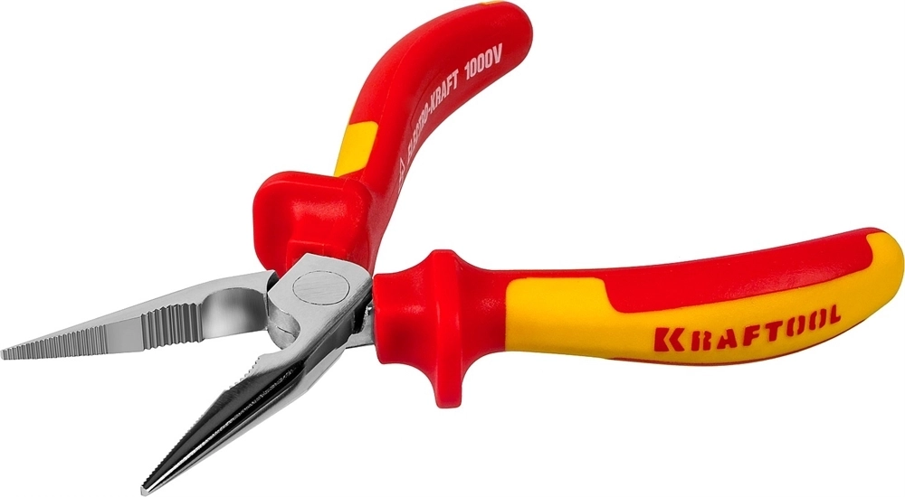 KRAFTOOL  Electro-Kraft, 160 мм, тонкогубцы (2202-3-16) 2202-3-16_z01