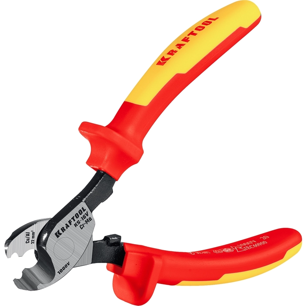 KRAFTOOL  KS-16V, d 9мм, 160мм, кабелерез (23333-16V) 23333-16V