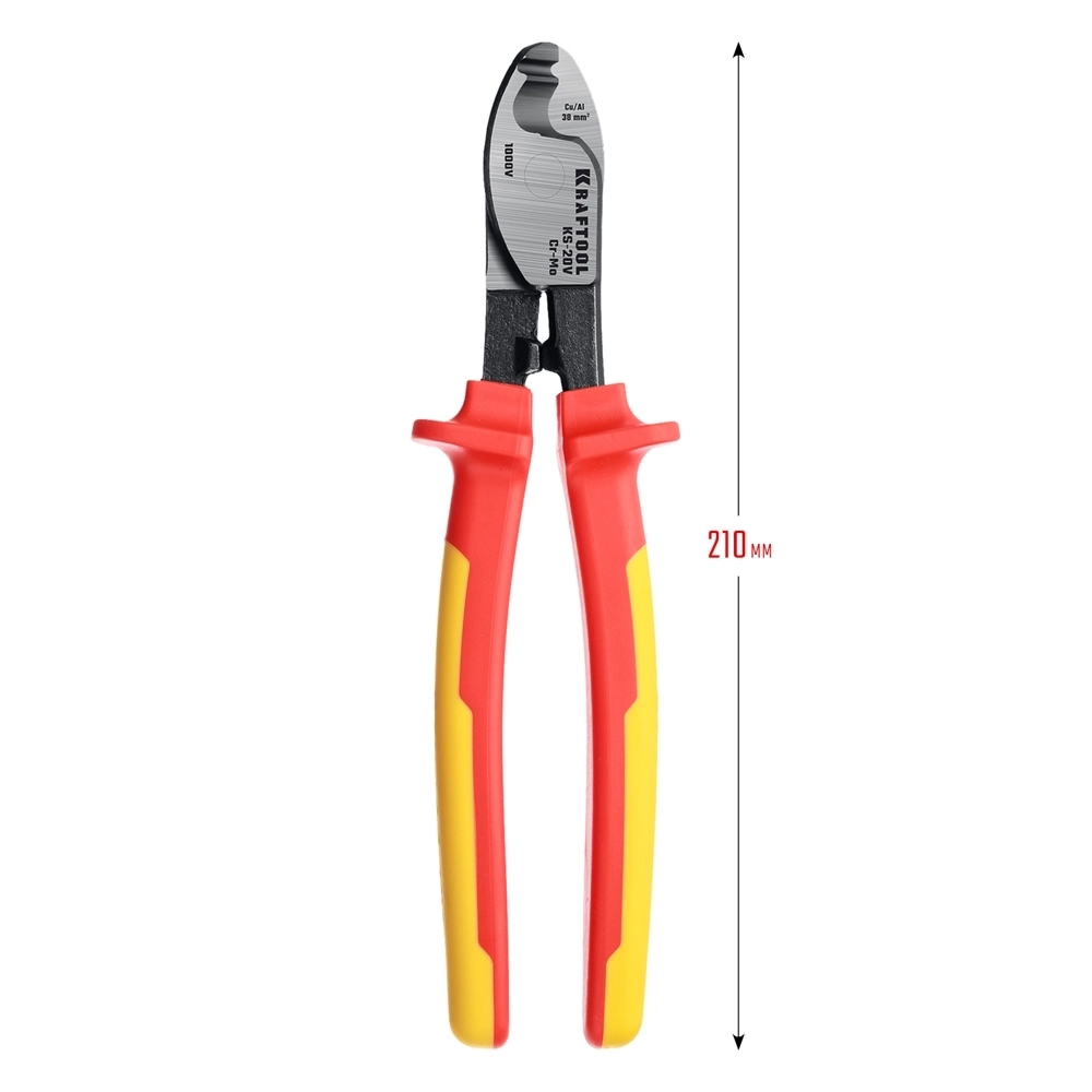 KRAFTOOL  KS-20V, d 11мм, 200мм, диэлектрический кабелерез (23333-20V) 23333-20V