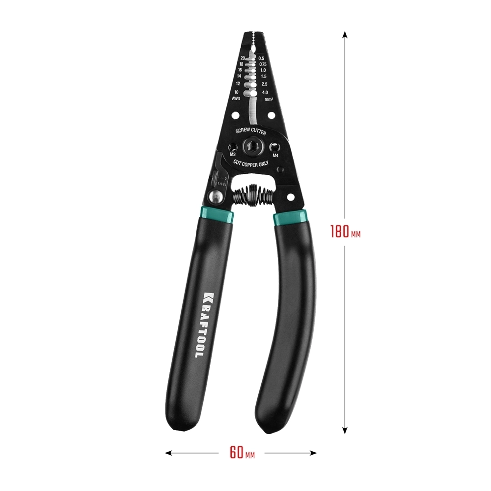 KRAFTOOL  PK-40, 0.5 - 4 мм2, многофункциональный стриппер (22659) 22659