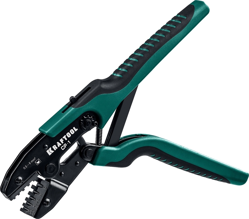 KRAFTOOL  CP-1, 0.5 - 6 мм2, для втулочных наконечников, пресс-клещи (45461-1) 45461-1