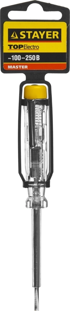 STAYER  MAXElectro, 250 В, 140 мм, электрический пробник (2572-14) 2572-14_z01