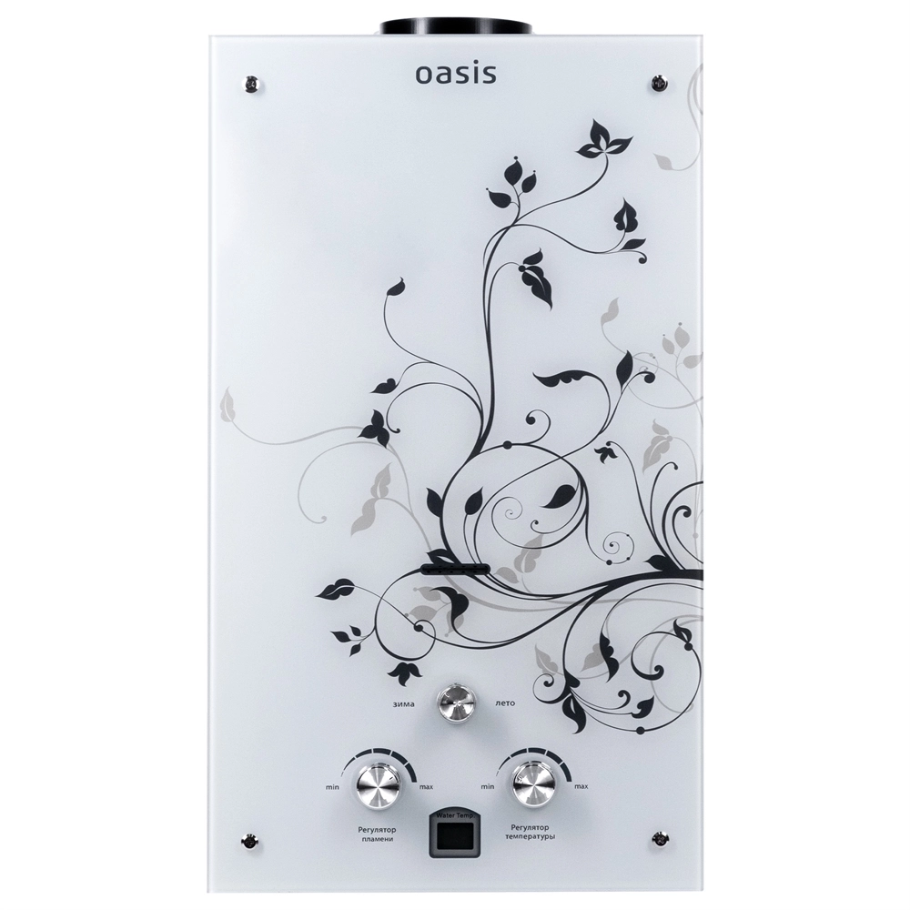 Газовый проточный водонагреватель Oasis Glass 20 ZG oasis 50
