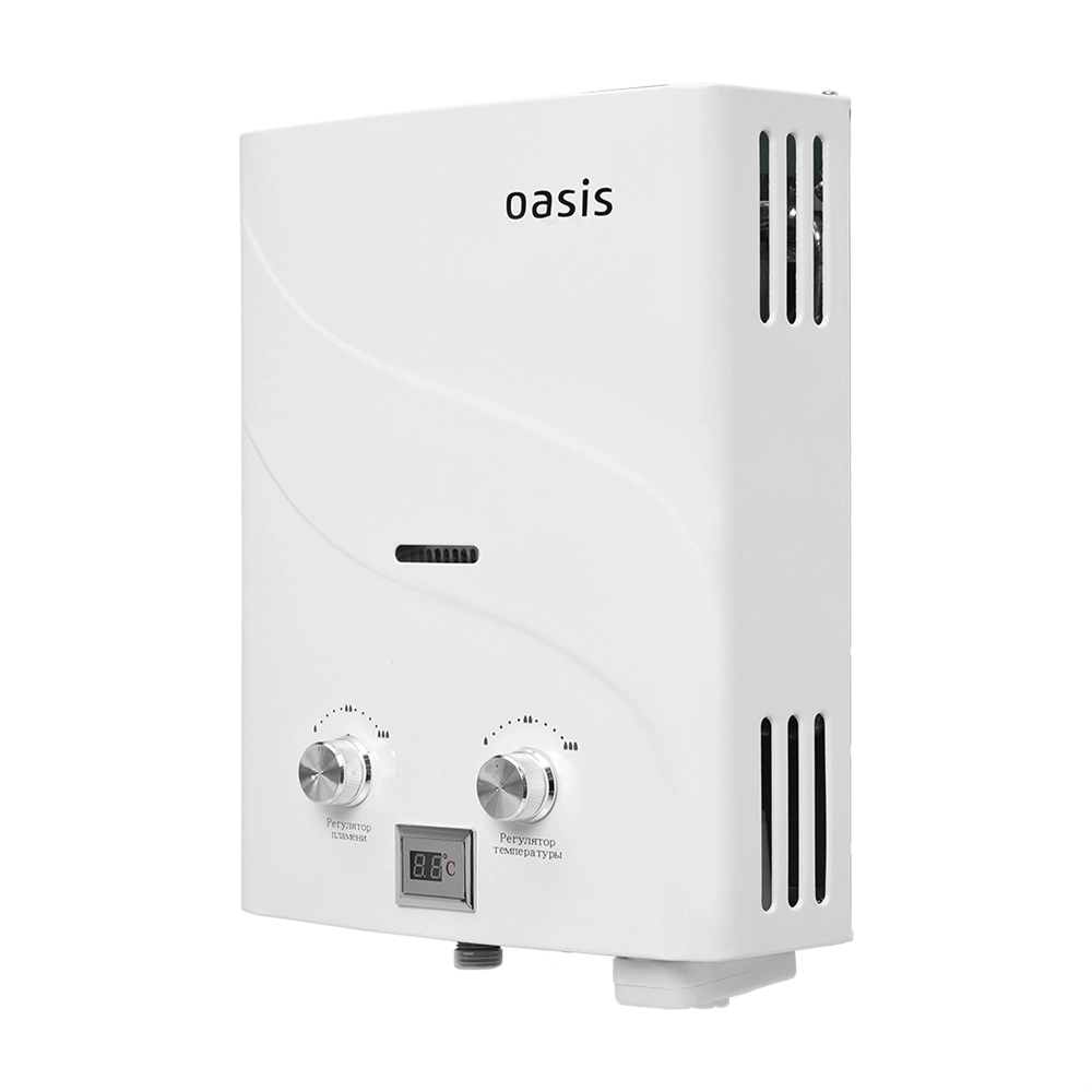 Бездымоходный газовый проточный водонагреватель Oasis B-12W oasis 73
