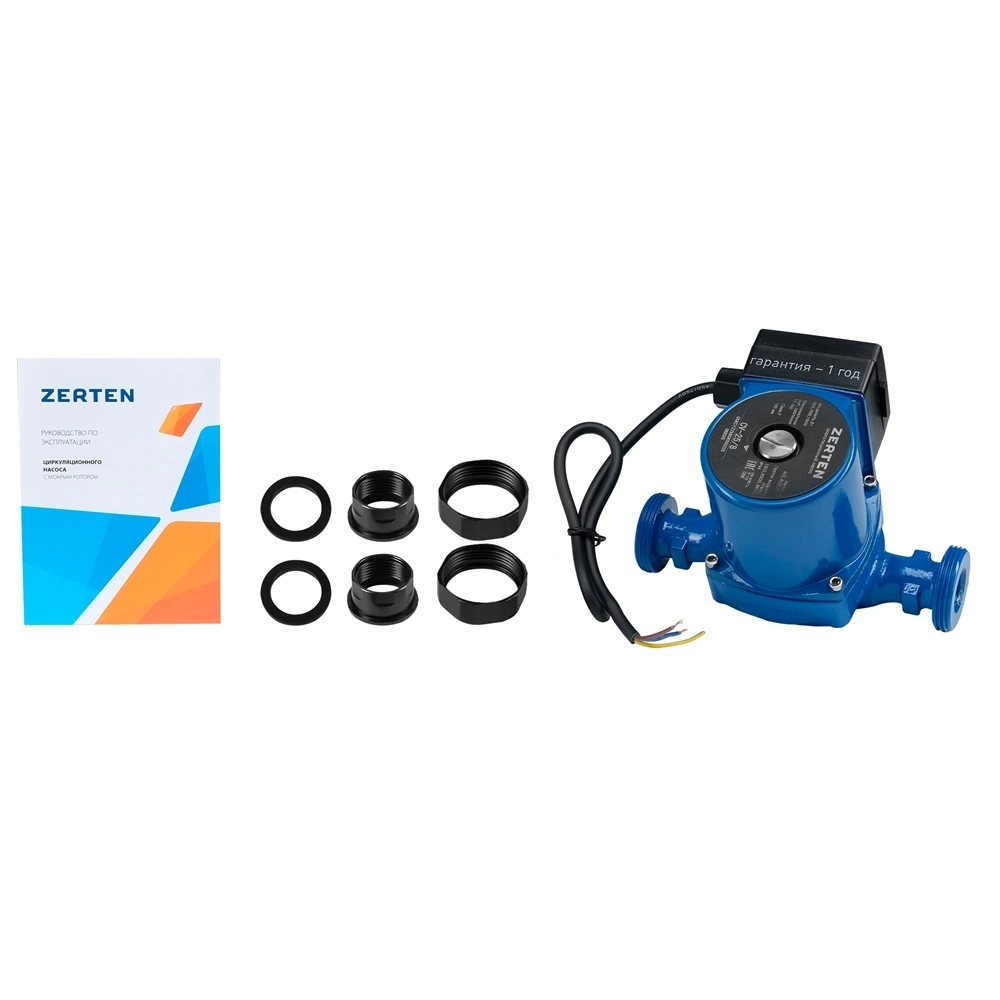 Циркуляционный насос с мокрым ротором Zerten CV-25/8 oasis 3155