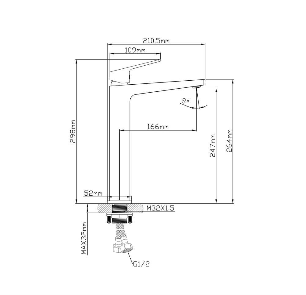 Смеситель L3010МB_Sal oasis 2247