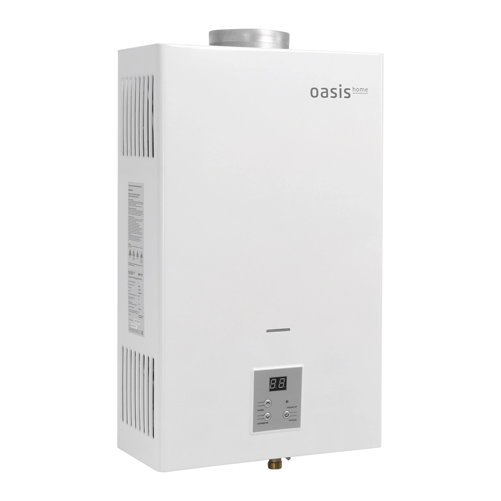 Газовый проточный водонагреватель Oasis Home MW-10 oasis 456