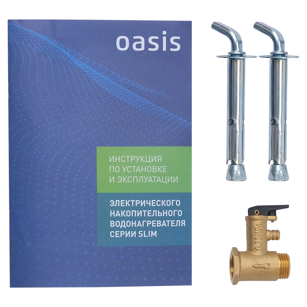 Электрический накопительный водонагреватель Oasis Slim MS-80 oasis 444