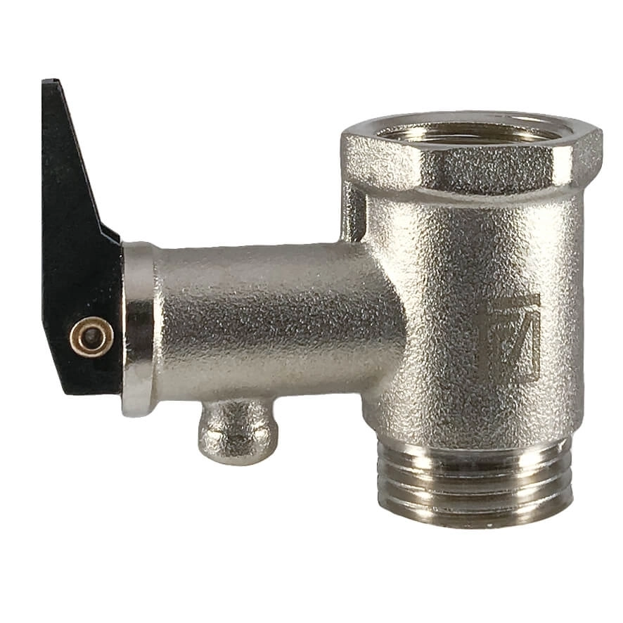 Клапан предохранительный для бойлера STI 1/2” с ручкой спуска т тт000016311