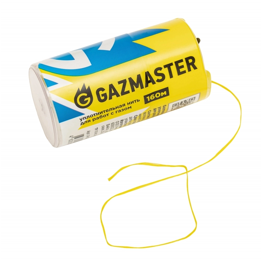 Газовая уплотнительная нить Gazmaster, бокс 160м. т тт000018669