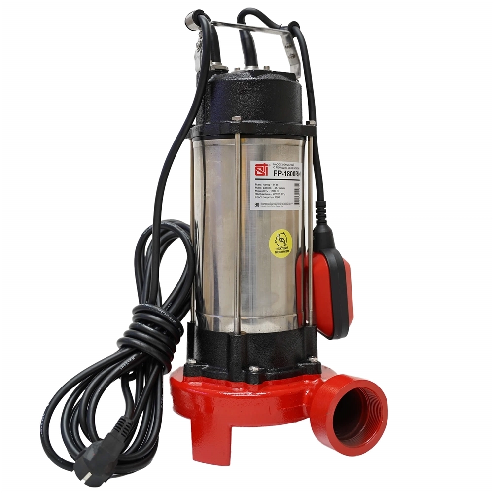 Насос фекальный с режущим механизмом STI FP-1800 RN т тт000019435