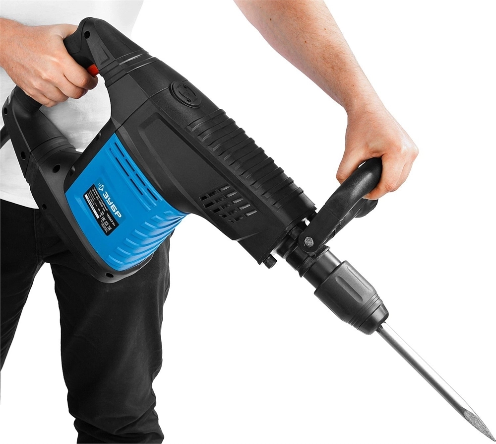 ЗУБР  25 Дж, 1500 Вт, АВТ, отбойный молоток SDS-Max, Профессионал (ЗММ-25-1500 ЭВК) ЗММ-25-1500 ЭВК