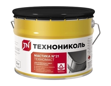 Мастика кровельная Технониколь №21 Техномаст 3кг (ведро) GL 166914