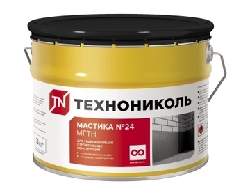 Мастика гидроизоляционная Технониколь №24 МГТН 3кг (ведро) GL 166916