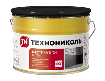 Мастика гидроизоляционная Технониколь №24 МГТН 10кг (ведро) GL 166917