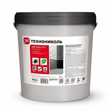 Мастика кровельная Технониколь №31 морозостойкая 18кг (ведро 20,6л) GL 427275