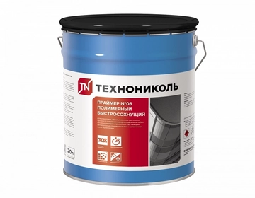 Праймер полимерный Технониколь №8 быстросохнущий 20л (ведро) GL 446461