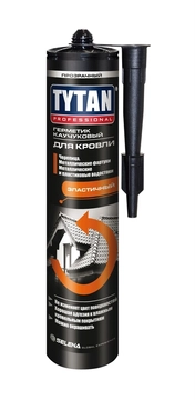 Герметик Tytan Professional каучуковый для кровли 310мл прозрачный (91455) GL 168263