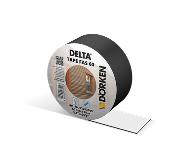 Лента Delta-Tape Fas 60 односторонняя для проклейки нахлестов фасадных мембран Delta семейства Fassade (20мх60мм) GL 242413