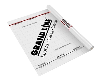 Материал гидроизоляционный Grand Line Silver D+TAPE (75м2) GL 358704