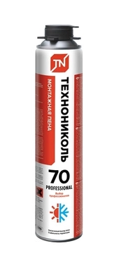 Пена монтажная ТЕХНОНИКОЛЬ 70 PROFESSIONAL всесезонная GL 194051