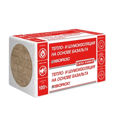 Утеплитель Isoroc Изоруф-Н 1000х600х100 (1,2м2, 0,12м3) П-130 GL 728746