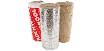 Утеплитель Rockwool Alu Wired Mat 105 4000х1000х50 каш/ф (4м2/0,2м3/уп) GL 287728