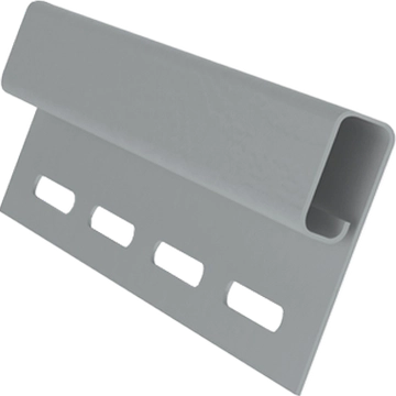 Планка финишная Grand Line Стандарт серый (3,0м) GL 51154