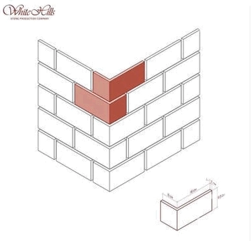 Угловой элемент White Hills Торре Бьянка 447-45 c расшивкой 1,2см GL 383720