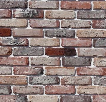 Рядовая плитка White Hills Design Берн брик, тычок 398-91 с расшивкой 1,2 см GL 382206