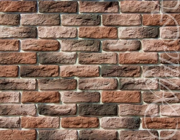 Рядовая плитка White Hills Брюгге брик 316-70 с расшивкой 1,2 см GL 381735