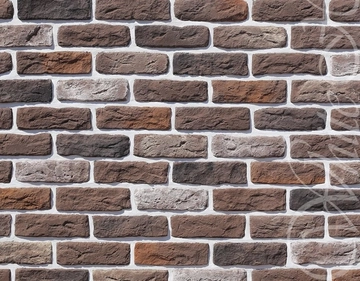 Рядовая плитка White Hills Брюгге брик 319-60 с расшивкой 1,2 см GL 381739