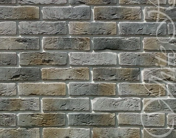 Рядовая плитка White Hills Лондон брик, 300-80 c расшивкой 1,2 см. GL 381628