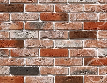 Рядовая плитка White Hills Design Лондон брик, 301-50 c расшивкой 1,2 см. GL 381641