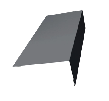 Наличник оконный HAUBERK 0,45 ПЭ с пленкой RAL 7024 мокрый асфальт (1,25) GL 393990