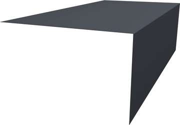 Планка околооконная фальц Grand Line 0,5 Drap RAL 7024 мокрый асфальт (2м) GL 707526