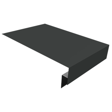 Планка околооконная сложная Кликфальц Про Grand Line 0,5 Drap RAL 7016 антрацитово-серый (3м) GL 707498