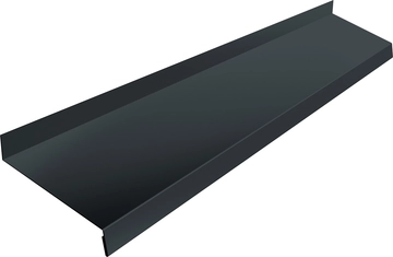 Отлив простой 150 Grand Line 0,5 Velur RAL 7016 антрацитово-серый (2м) GL 588121