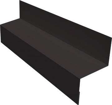 Отлив межэтажный 35 Grand Line 0,45 Drap RR 32 темно-коричневый (3м) GL 526276