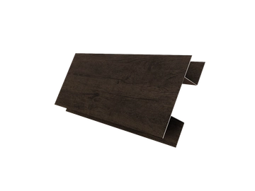 Планка H-образная Блок-хаус новый Grand Line 0,45 Принт Премиум Античный дуб TwinColor (3м) GL 505626